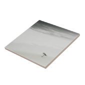 Carreau Bécasseau côtier sur la plage (Côté)