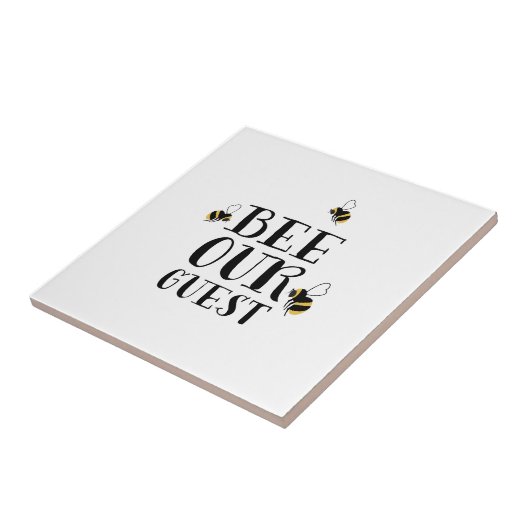 Carreau Bee Our Guest (Côté)
