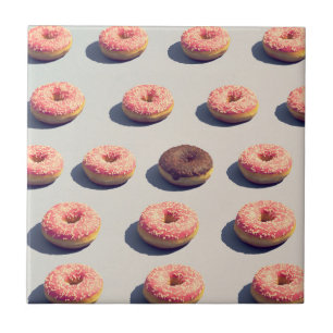 Carreau Beignets dans un groupe
