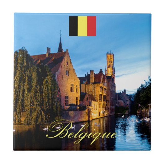 Carreau Belgique Medieval Bruges (Devant)