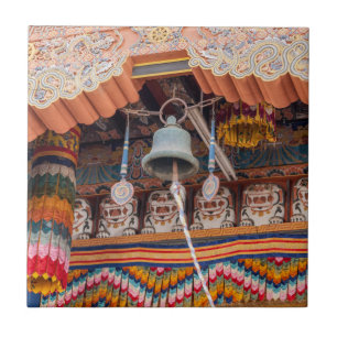 Carreau Bell en Punakha Dzong - Bhoutan, Himalaya, Asie
