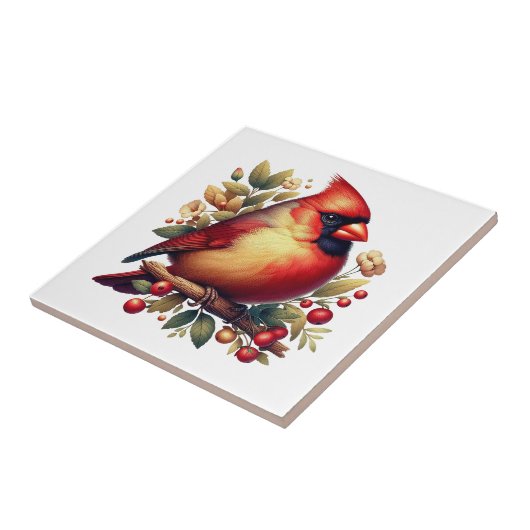 Carreau Belle Accent Cardinal Rouge (Côté)