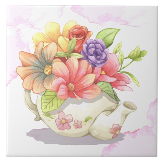 Carreau Belle Carrelage en céramique Florale (Devant)