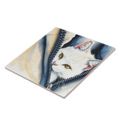Carreau Belle collection de chats d'aquarelle moderne mign (Côté)