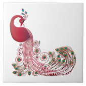 Carreau Belle Conception Peacock (Devant)