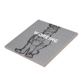 Carreau Belle croquis au crayon Extraordinaire : Heures su (Côté)