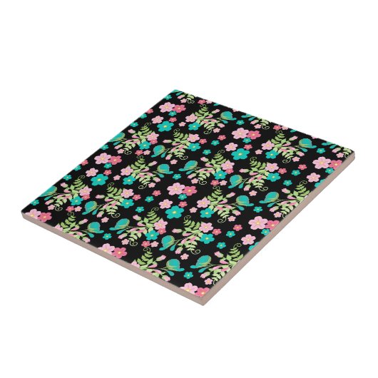 Carreau Belle florale (Côté)