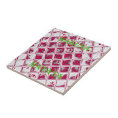 Carreau Belle image Extraordinaire rouge stylish miroir (Côté)