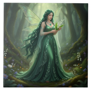 Carreau Belle May Emerald Fairy