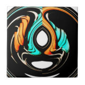 Carreau Belle perles Abstraites Imprimer (Devant)