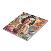 Carreau Belle pinceau Vintage (Côté)