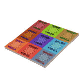 Carreau Belle Pop Art Extraordinaire belle Impression : En (Côté)