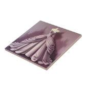 Carreau Belle robe de ballon mauve (Côté)