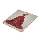 Carreau Belle robe rouge (Côté)