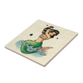 Carreau Belle sirène de vieille école (Côté)