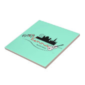 Carreau Belle Vienne, Autriche (Côté)