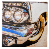 Carreau Belle voiture classique (Devant)