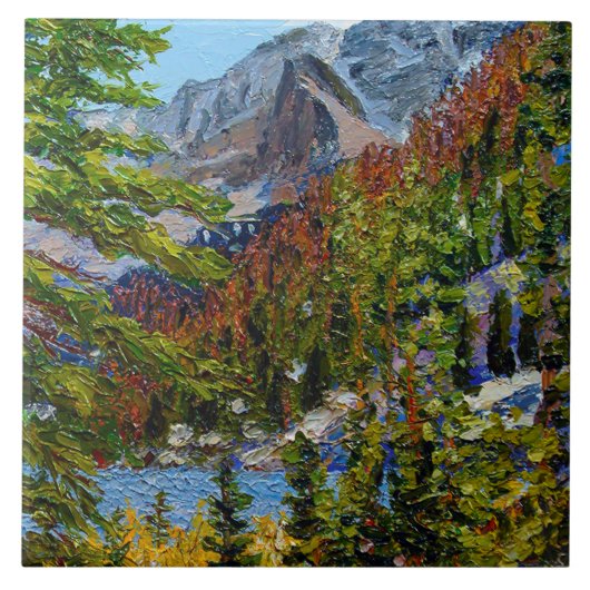 Carreau Belle vue sur le lac (Devant)