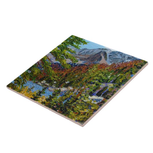 Carreau Belle vue sur le lac (Côté)