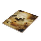 Carreau Belles corbeaux de lune (Côté)