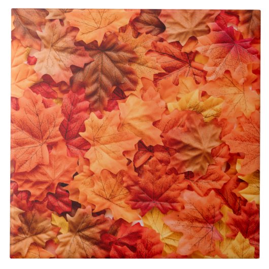 Carreau Belles feuilles d'automne (Devant)