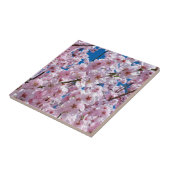 Carreau Belles fleurs de cerisiers de printemps (Côté)