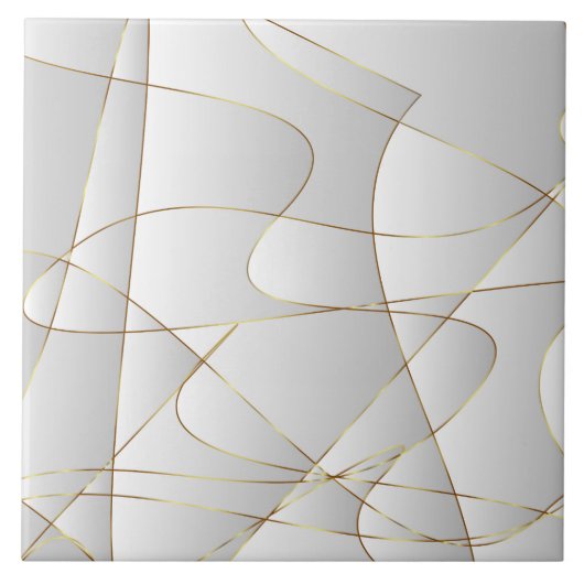Carreau Belles lignes d'or (Devant)