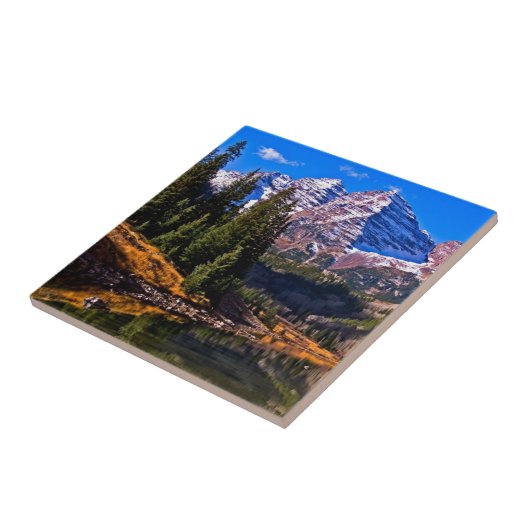 Carreau Bells marron (Côté)