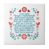 Carreau Bénédiction de 12 (Devant)