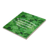 Carreau Bénédiction irlandaise (Côté)