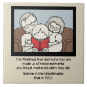 Carreau Bénédictions autour de vous (Devant)