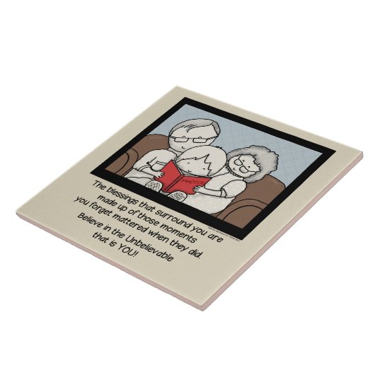 Carreau Bénédictions autour de vous (Côté)