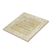 Carreau Bénissez le Seigneur de mon âme (Côté)