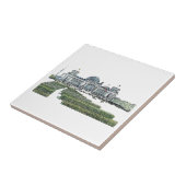 Carreau Berlin Reichstag Parlement allemand Sketch (Côté)