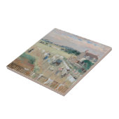 Carreau Berthe Morisot - Hanging the Laundry out to Dry (Côté)