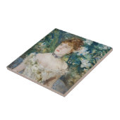 Carreau Berthe Morisot - Jeune fille dans une balle (Côté)