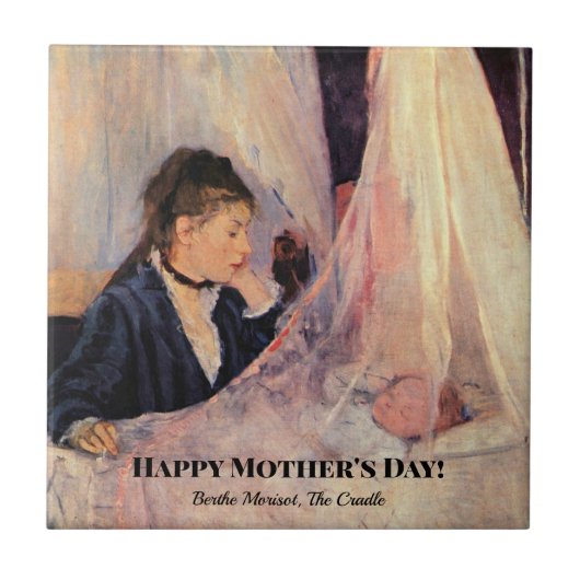 Carreau Berthe Morisot, Le Berceau, (Devant)