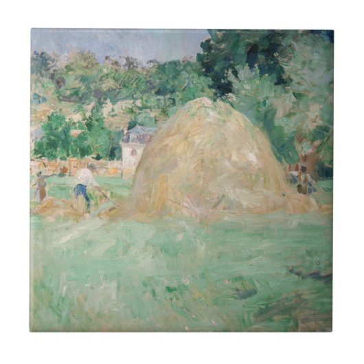 Carreau Berthe Morisot - Les piles de Haystacks à Bougival (Devant)