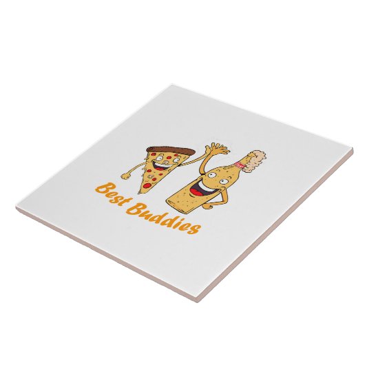 Carreau Best Buddies Pizza et bière (Côté)