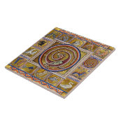 CARREAU BESTIAIRE MÉDIÉVAL ÉTRANGER, DRAGON DE SERPINS, IM (Côté)