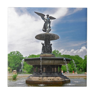 Carreau Bethesda "ange Central Park d'eaux", NYC