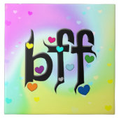 Carreau bff ~ coeurs (Devant)