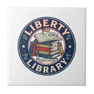 Carreau Bibliothèque de la Liberté Patriotique Patriotique