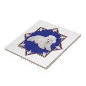 Carreau Bichon frisé nautique (Côté)