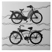 Carreau Bicyclette Noir 1 (Devant)