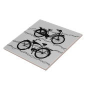 Carreau Bicyclette Noir 1 (Côté)