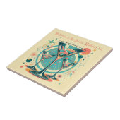 Carreau Bienvenue À Atomic Martini Club Triple Play (Côté)