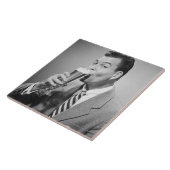 Carreau Bière potable d'homme d'affaires (Côté)