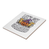 Carreau Bièredecitrouille Halloween défonçons-nous (Côté)