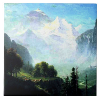 Carreau Bierstadt - Staubbach Falls near Lauterbrunnen